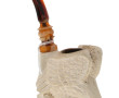 Pipe en écume de mer à décor d'un aigle