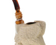 Pipe en écume de mer à décor d'un aigle