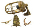 Thème MARINE - Lampe de coursive en bron