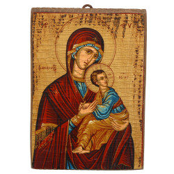 ICONE - Icône peinte à la main représent