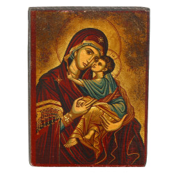 ICONE - Icône peinte à la main représent