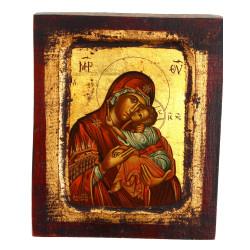 ICONE - Icône peinte à la main représent