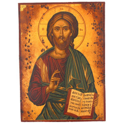 ICONE - Icône peinte à la main représent