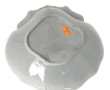 Lot comprenant un plat creux forme coqui