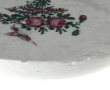 Lot comprenant un plat creux forme coqui