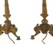 Paire de candélabres en bronze fin XIXe