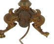 Paire de candélabres en bronze fin XIXe