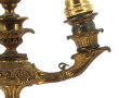 Paire de candélabres en bronze fin XIXe