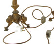 Paire de candélabres en bronze fin XIXe