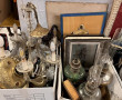 VIDE RESERVE de bibelots divers, tableau