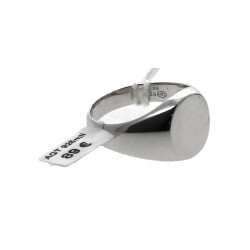 Chevalière homme en argent 925ème, non g