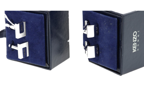 KENZO - Deux paires de boutons de manche