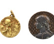 Jeanne d'Arc - Lot de 2 bijoux anciens :
