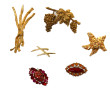 Lot de 6 broches vintage