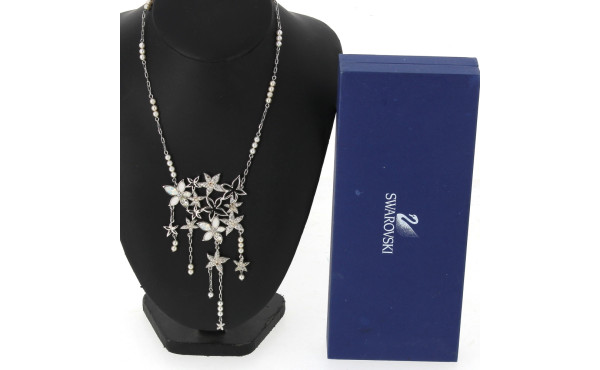 SWAROVSKI - Collier fantaisie en métal e