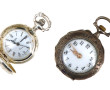 Deux petites montres de col, l'une ancie