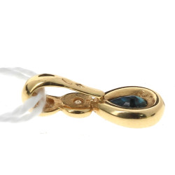 Pendentif en or jaune 18 cts, poinçon tê