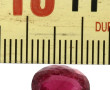 Tourmaline rose de forme ovale, poids 3,