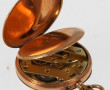 Montre de gousset XIXe, double fond or, 