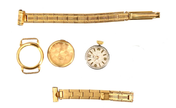 LIP - Montre bracelet de dame, boîtier o