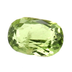 Péridot Afghan de forme ovale, poids 4,8