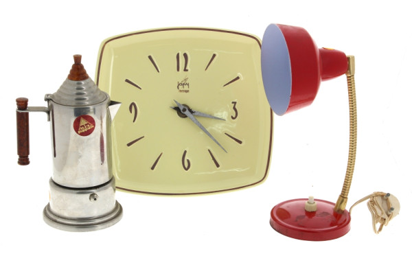 VINTAGE - Lot comprenant une cafetière e