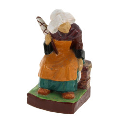 PORNIC - "Vieille fileuse bretonne", suj