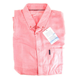 SAINT JAMES - Chemisette homme rose, XXL