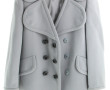 MARC JACOBS - Veste bleu ciel laine et s