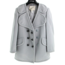 MARC JACOBS - Veste bleu ciel laine et s