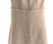 MARC JACOBS - Robe beige laine et soie, 
