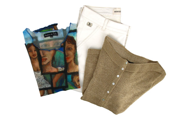 Lot de 3 articles Femme - 1 pantalon RED