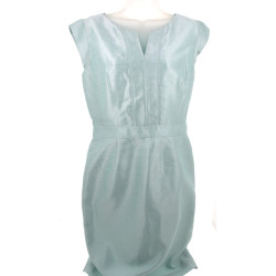 UN JOUR AILLEURS - Robe bleu ciel, taill