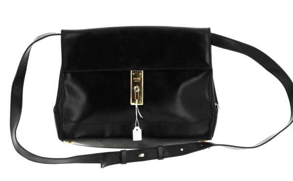 CELINE Paris - Sac de dame vintage à ban