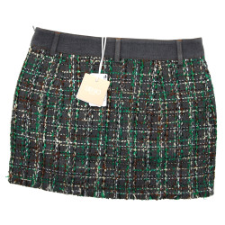 LIU.JO - Jupe courte taille 40, grise et