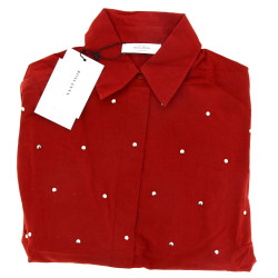 ROSEANNA - Chemisier femme couleur terre