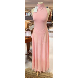 ALAïA Paris - Robe d'été rose quartz en 