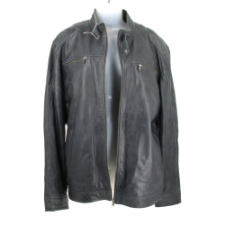 OLLY GAN 1981 - Veste homme en cuir d'ag