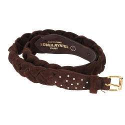 SONIA RYKIEL - Ceinture en croûte de cui