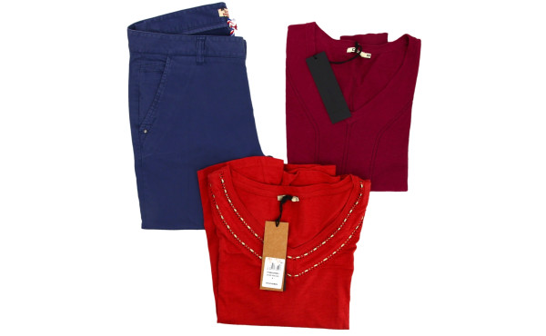 Lot de 3 articles DDP Femme - 1 pull en 