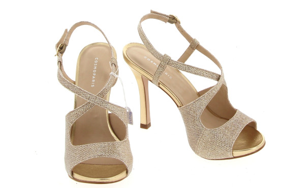 COSMOPARIS - Paire de sandales à haut ta