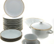 Eléments de service de table en porcelai