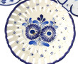 QUIMPER - Lot de 4 pièces à décor floral