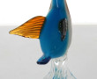 MURANO - "Oiseau coloré", sujet en verre