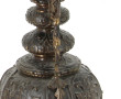 Belle lampe XIXe en bronze à deux patine