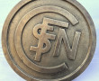 SNCF - Plaque frontale de locomotive dia
