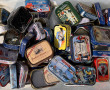 Collection de boites de conserves vides 