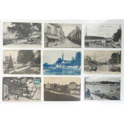 BENODET - 18 cartes postales anciennes s