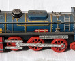 Locomotive JOUSTRA en tôle L. 34 cm, non