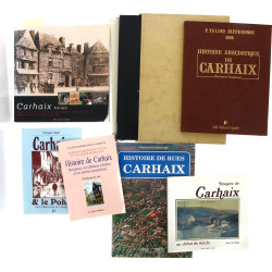 CARHAIX - 6 livres: "images de Carhaix",